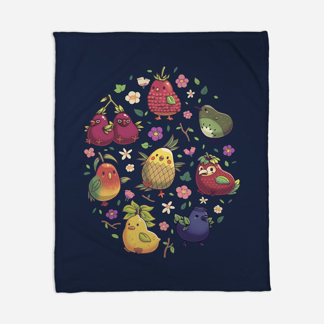 Birb Macedonia-None-Fleece-Blanket-Geekydog