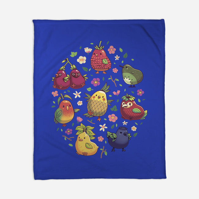 Birb Macedonia-None-Fleece-Blanket-Geekydog