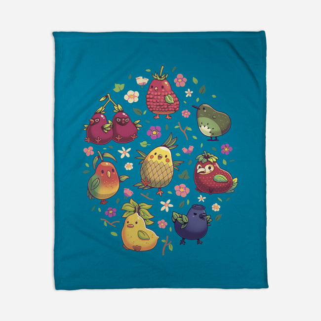 Birb Macedonia-None-Fleece-Blanket-Geekydog