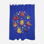 Birb Macedonia-None-Polyester-Shower Curtain-Geekydog