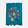 Birb Macedonia-None-Polyester-Shower Curtain-Geekydog