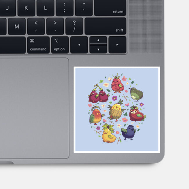 Birb Macedonia-None-Glossy-Sticker-Geekydog