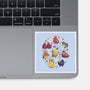 Birb Macedonia-None-Glossy-Sticker-Geekydog