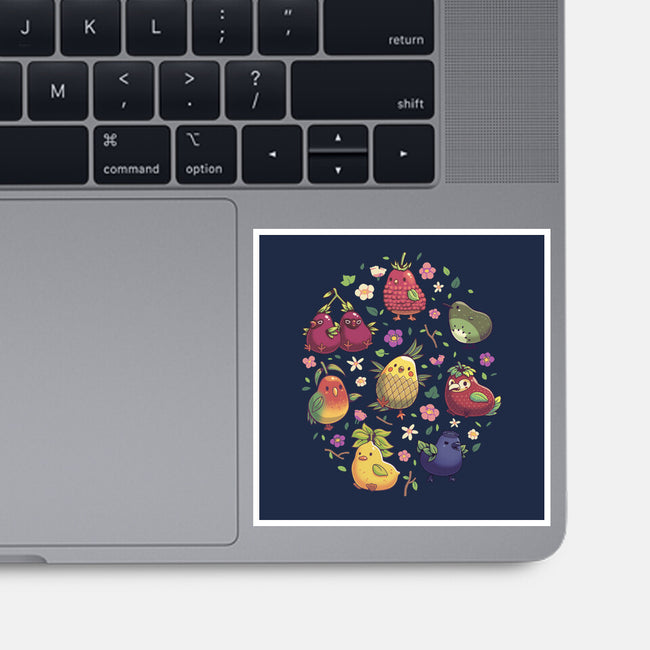 Birb Macedonia-None-Glossy-Sticker-Geekydog