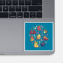 Birb Macedonia-None-Glossy-Sticker-Geekydog