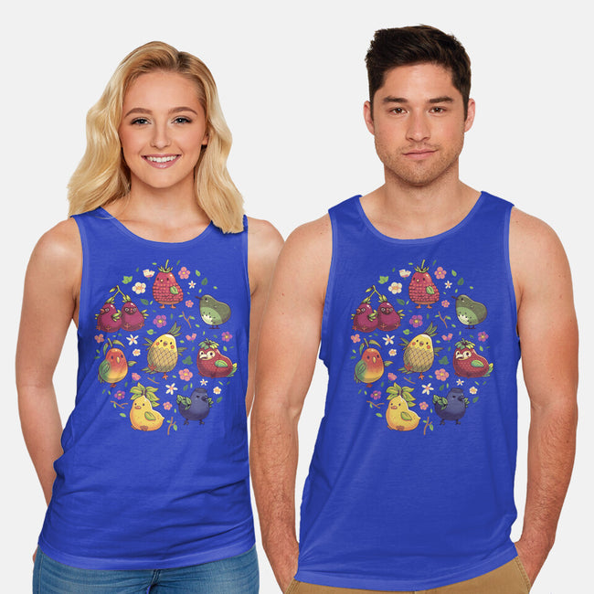 Birb Macedonia-Unisex-Basic-Tank-Geekydog
