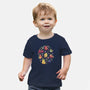 Birb Macedonia-Baby-Basic-Tee-Geekydog