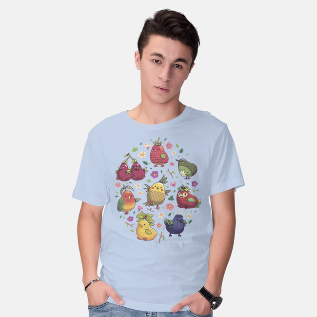 Birb Macedonia-Mens-Basic-Tee-Geekydog