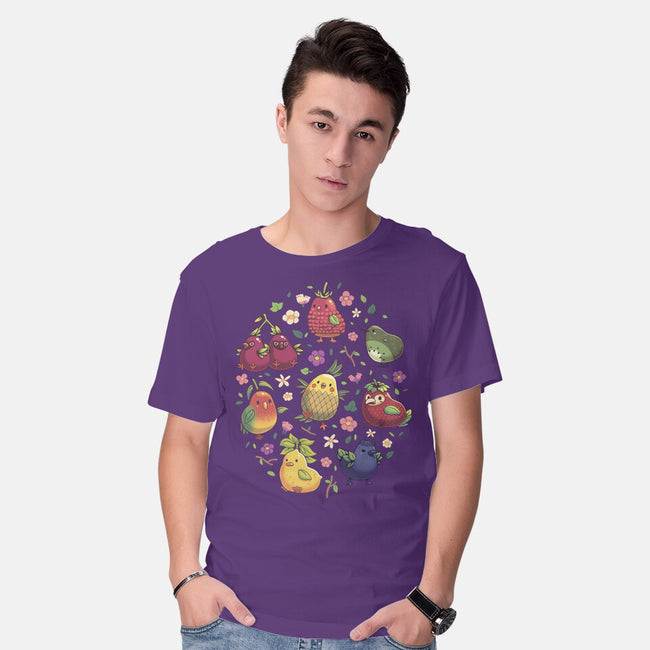 Birb Macedonia-Mens-Basic-Tee-Geekydog