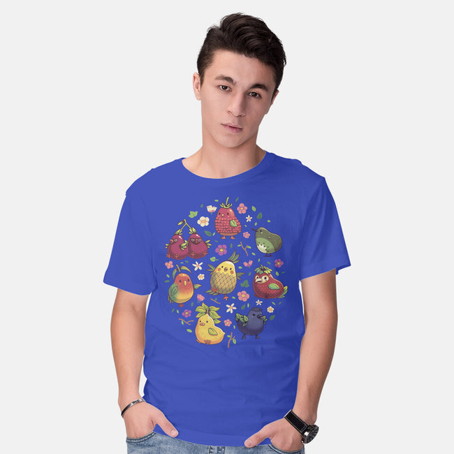 Birb Macedonia-Mens-Basic-Tee-Geekydog