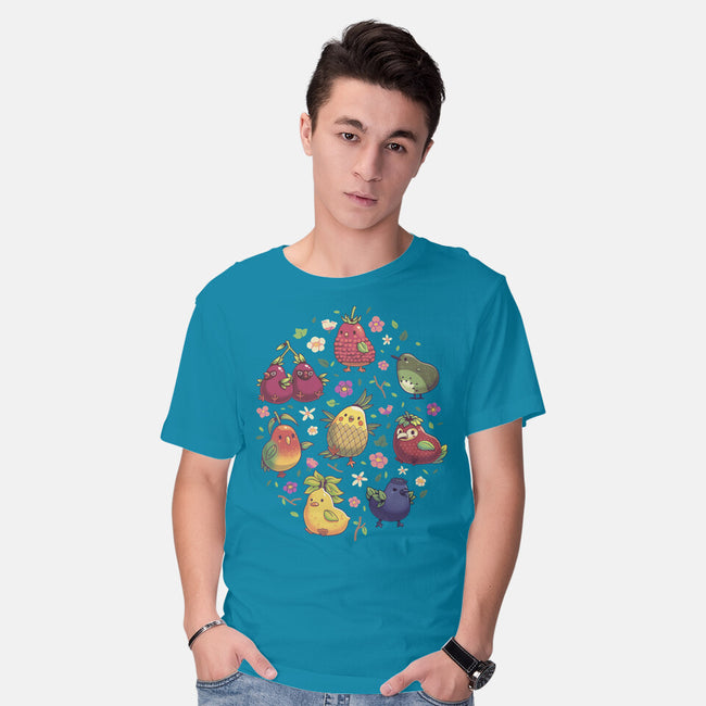 Birb Macedonia-Mens-Basic-Tee-Geekydog