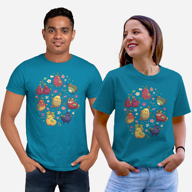 Birb Macedonia-Unisex-Basic-Tee-Geekydog