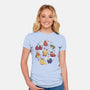 Birb Macedonia-Womens-Fitted-Tee-Geekydog