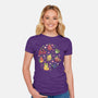 Birb Macedonia-Womens-Fitted-Tee-Geekydog