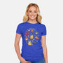Birb Macedonia-Womens-Fitted-Tee-Geekydog