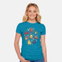 Birb Macedonia-Womens-Fitted-Tee-Geekydog