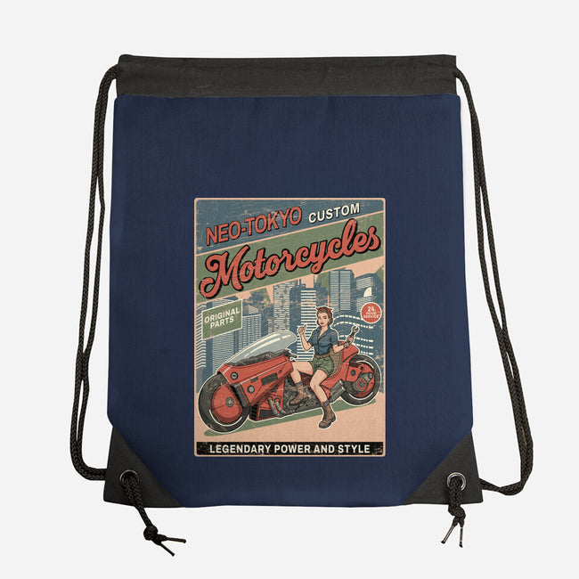 Neo Tokio Custom-None-Drawstring-Bag-JCMaziu