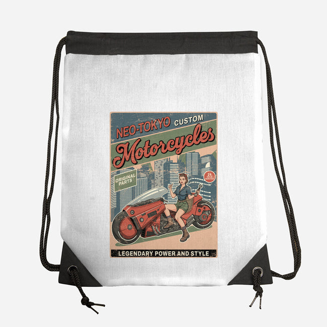 Neo Tokio Custom-None-Drawstring-Bag-JCMaziu