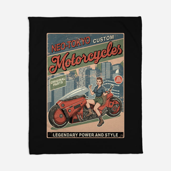 Neo Tokio Custom-None-Fleece-Blanket-JCMaziu