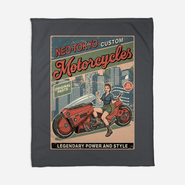 Neo Tokio Custom-None-Fleece-Blanket-JCMaziu