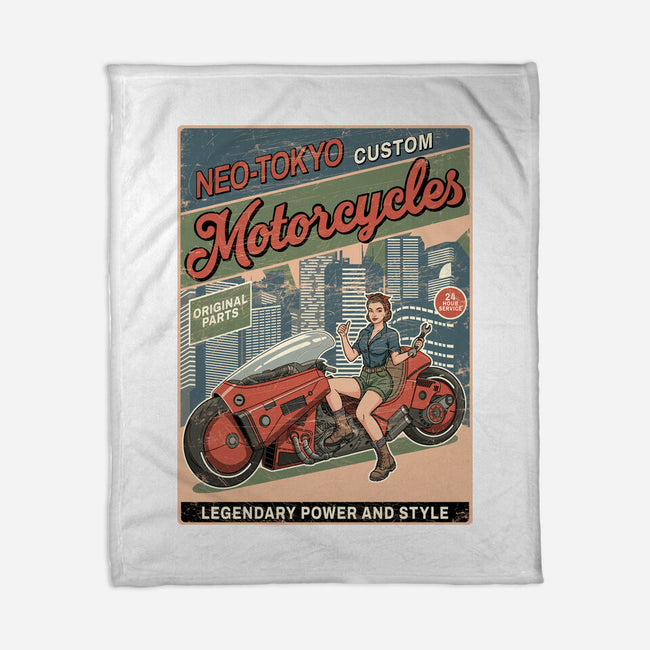 Neo Tokio Custom-None-Fleece-Blanket-JCMaziu