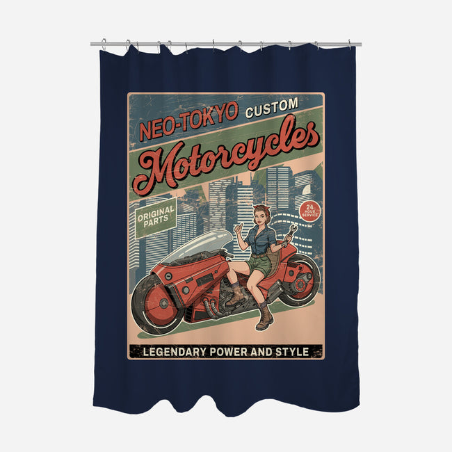Neo Tokio Custom-None-Polyester-Shower Curtain-JCMaziu