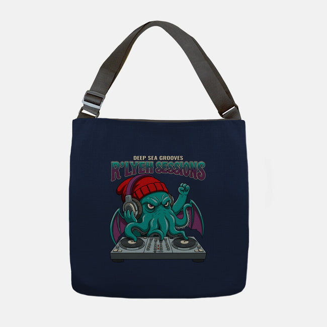 Deep Sea Grooves-None-Adjustable Tote-Bag-JCMaziu