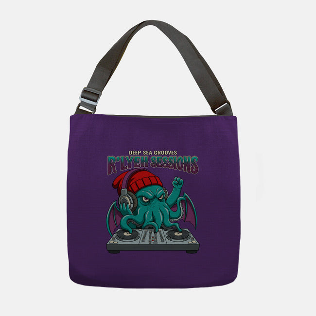 Deep Sea Grooves-None-Adjustable Tote-Bag-JCMaziu