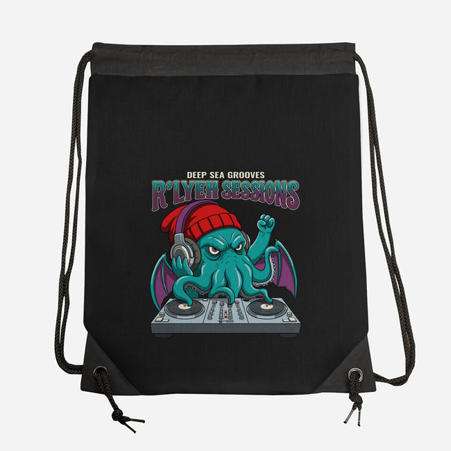 Deep Sea Grooves-None-Drawstring-Bag-JCMaziu