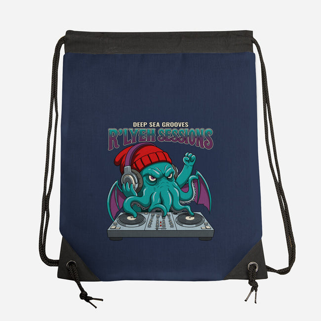 Deep Sea Grooves-None-Drawstring-Bag-JCMaziu