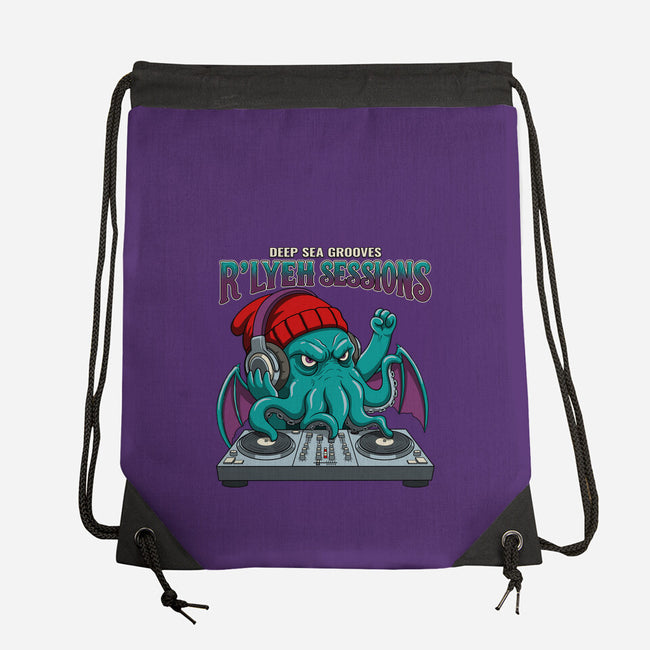 Deep Sea Grooves-None-Drawstring-Bag-JCMaziu