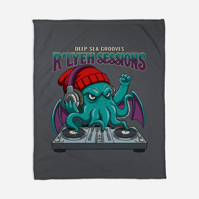 Deep Sea Grooves-None-Fleece-Blanket-JCMaziu