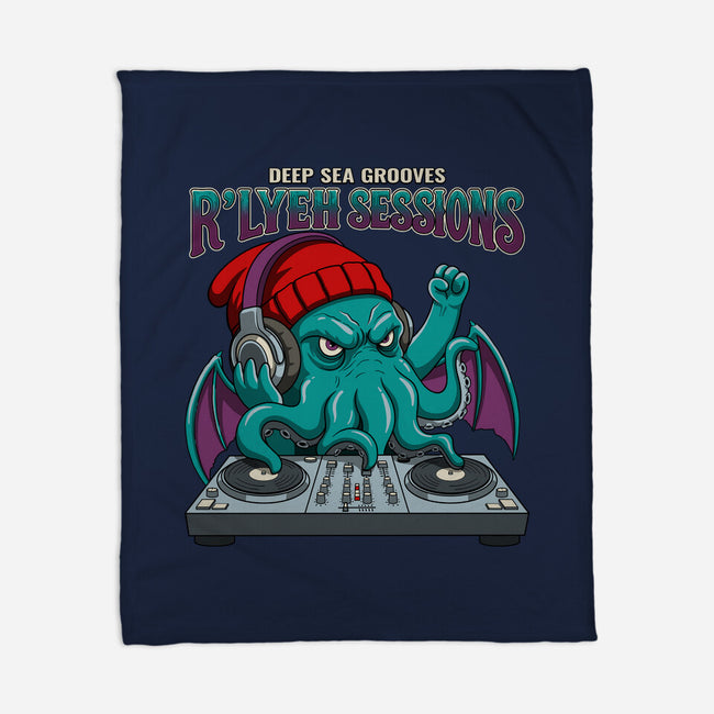 Deep Sea Grooves-None-Fleece-Blanket-JCMaziu