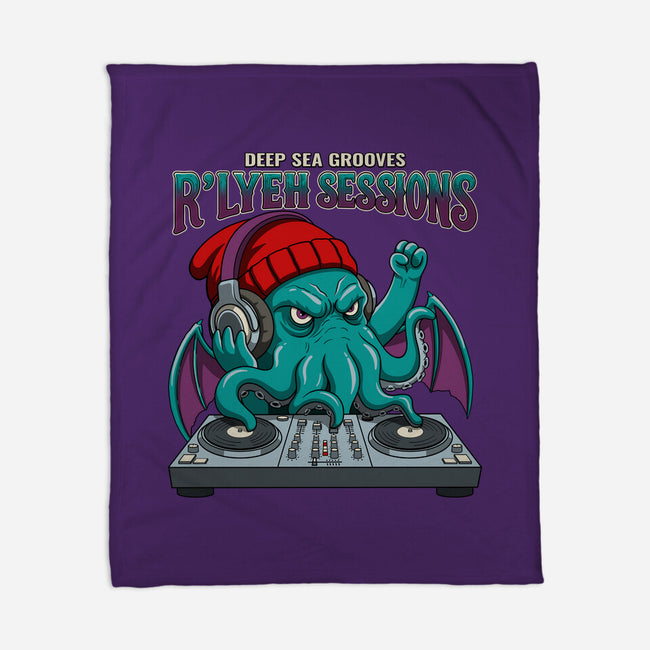 Deep Sea Grooves-None-Fleece-Blanket-JCMaziu