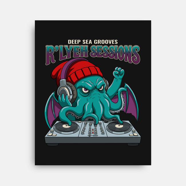 Deep Sea Grooves-None-Stretched-Canvas-JCMaziu