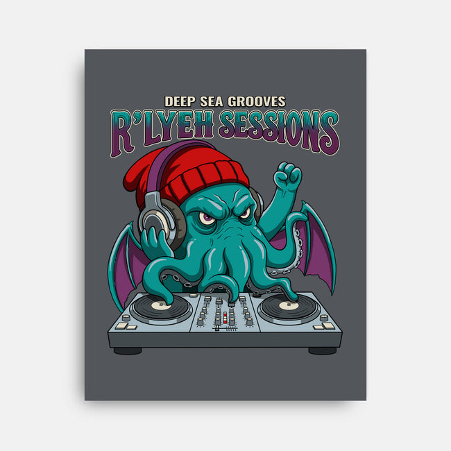 Deep Sea Grooves-None-Stretched-Canvas-JCMaziu