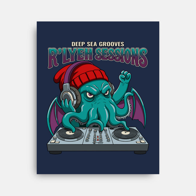 Deep Sea Grooves-None-Stretched-Canvas-JCMaziu