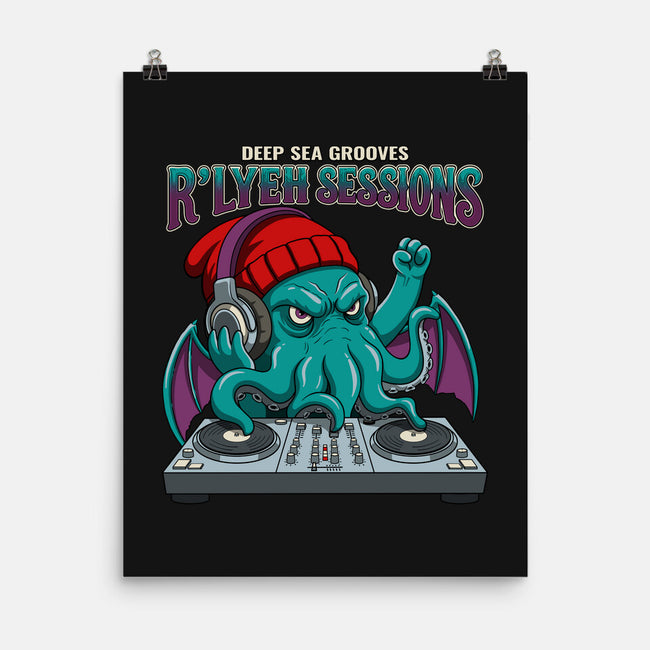 Deep Sea Grooves-None-Matte-Poster-JCMaziu