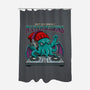 Deep Sea Grooves-None-Polyester-Shower Curtain-JCMaziu