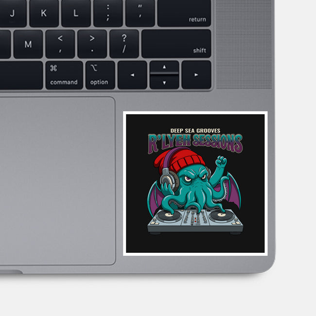 Deep Sea Grooves-None-Glossy-Sticker-JCMaziu