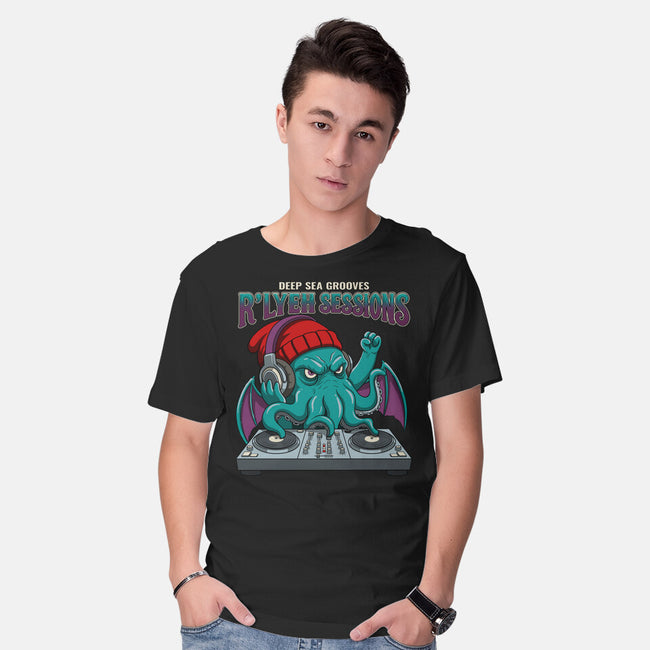 Deep Sea Grooves-Mens-Basic-Tee-JCMaziu
