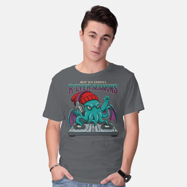 Deep Sea Grooves-Mens-Basic-Tee-JCMaziu