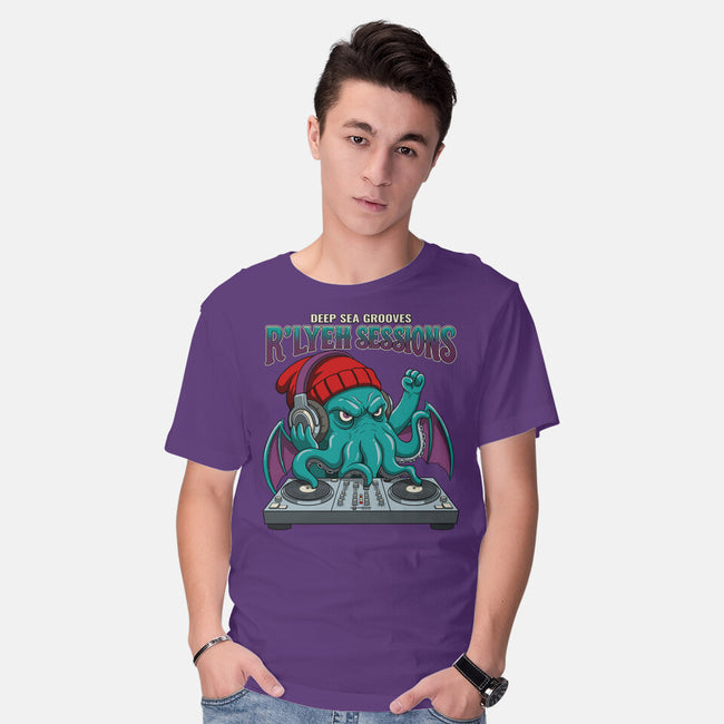 Deep Sea Grooves-Mens-Basic-Tee-JCMaziu