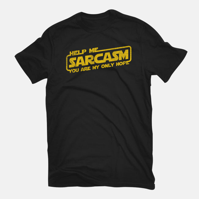 Help Me Sarcasm-Unisex-Basic-Tee-NMdesign