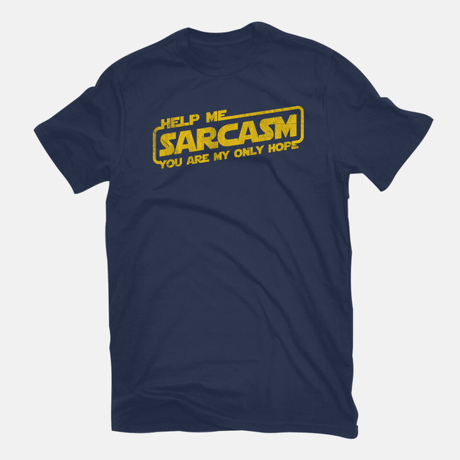 Help Me Sarcasm-Mens-Basic-Tee-NMdesign