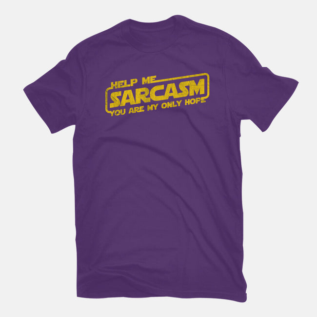 Help Me Sarcasm-Mens-Basic-Tee-NMdesign
