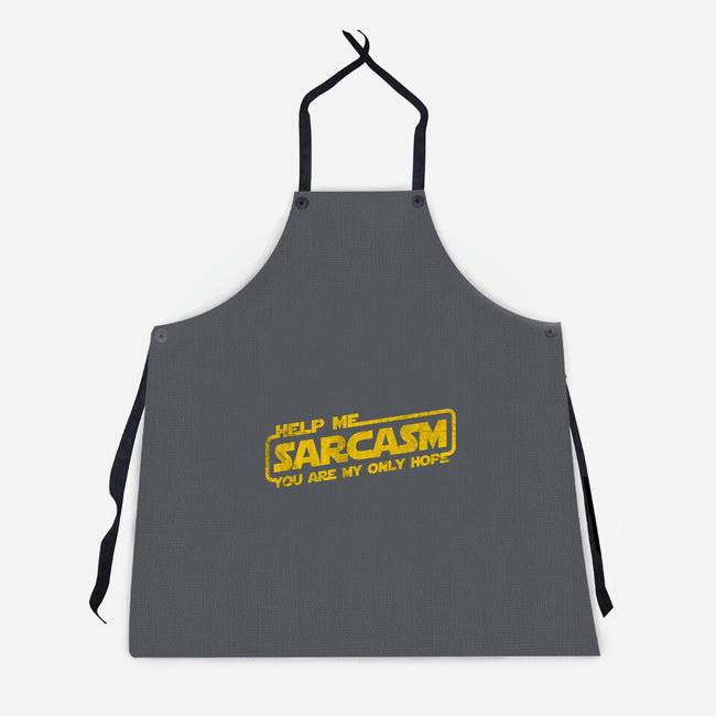Help Me Sarcasm-Unisex-Kitchen-Apron-NMdesign