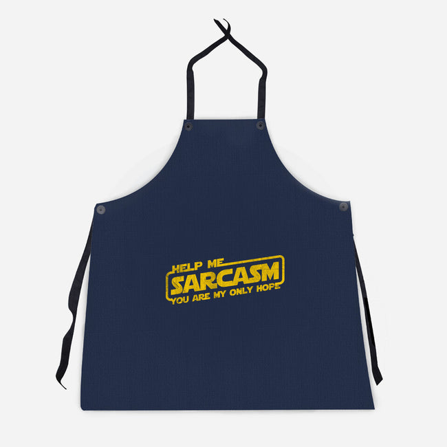 Help Me Sarcasm-Unisex-Kitchen-Apron-NMdesign