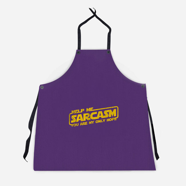 Help Me Sarcasm-Unisex-Kitchen-Apron-NMdesign