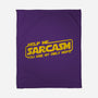 Help Me Sarcasm-None-Fleece-Blanket-NMdesign